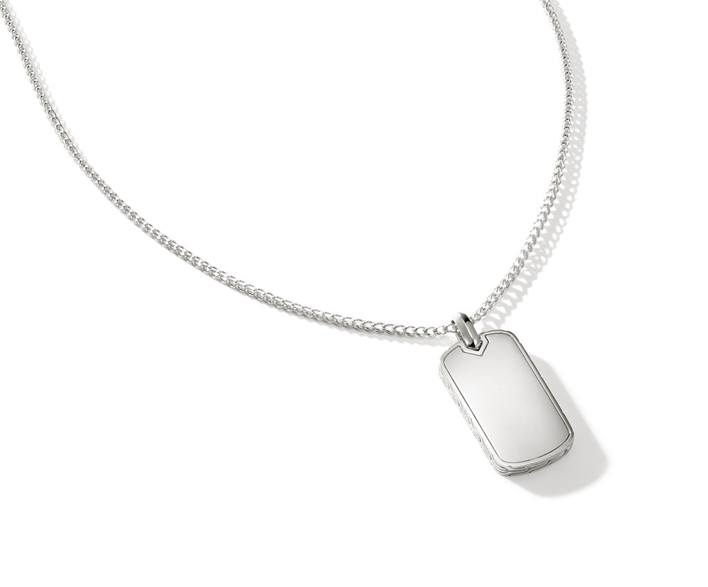 ID Silver Necklace